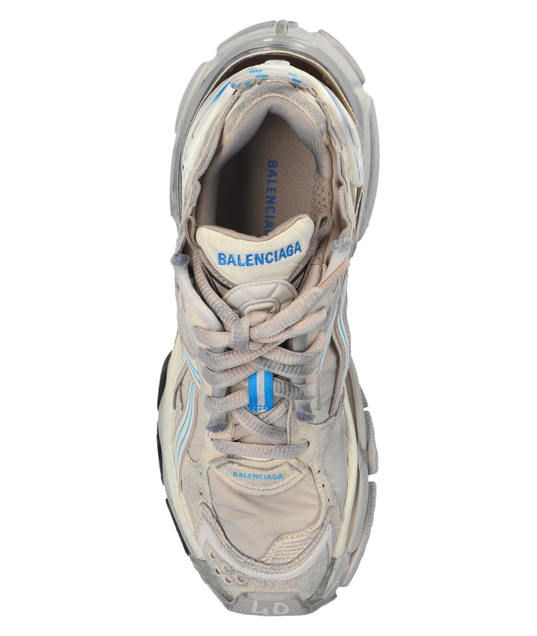 BALENCIAGA Серые кроссовки, фото 3