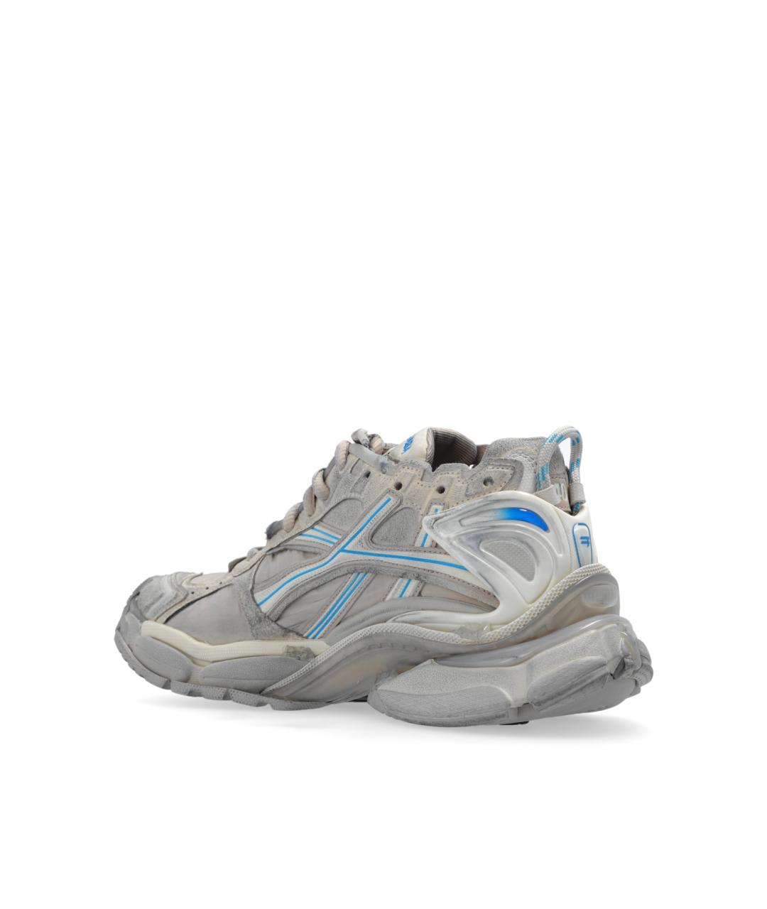 BALENCIAGA Серые кроссовки, фото 4