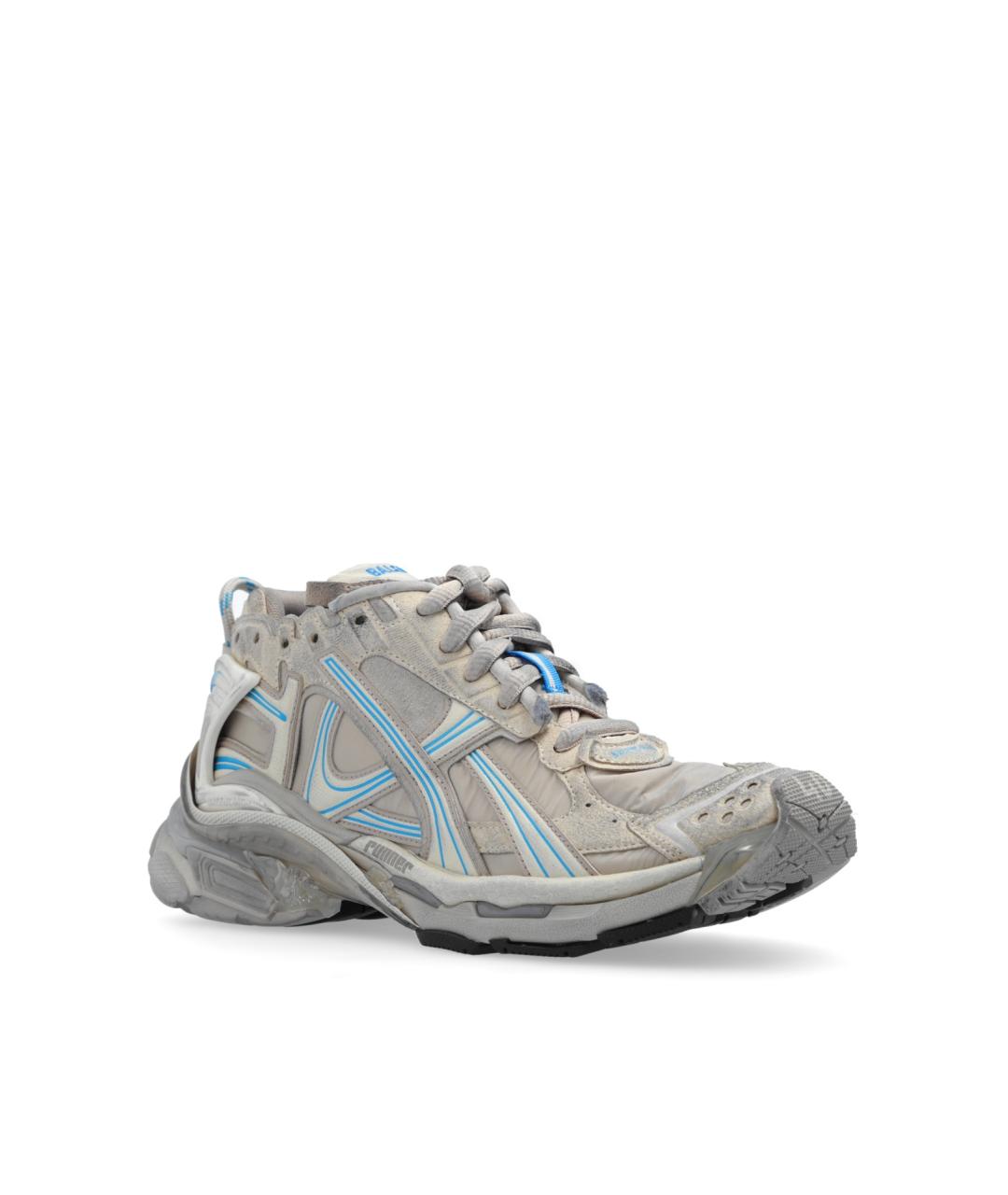 BALENCIAGA Серые кроссовки, фото 2