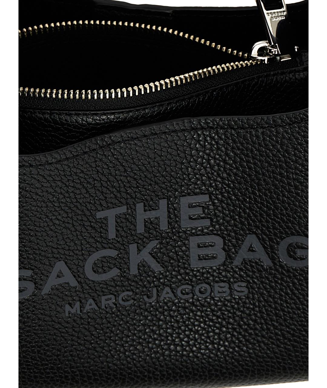 MARC JACOBS Черная кожаная сумка через плечо, фото 4