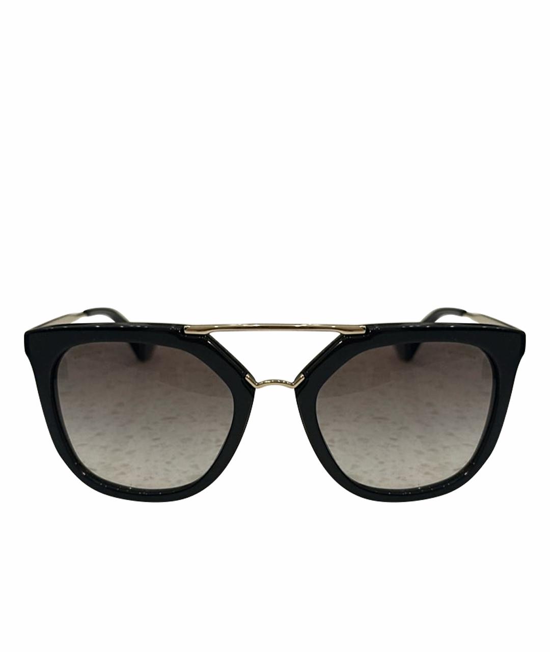 PRADA Черные солнцезащитные очки, фото 1