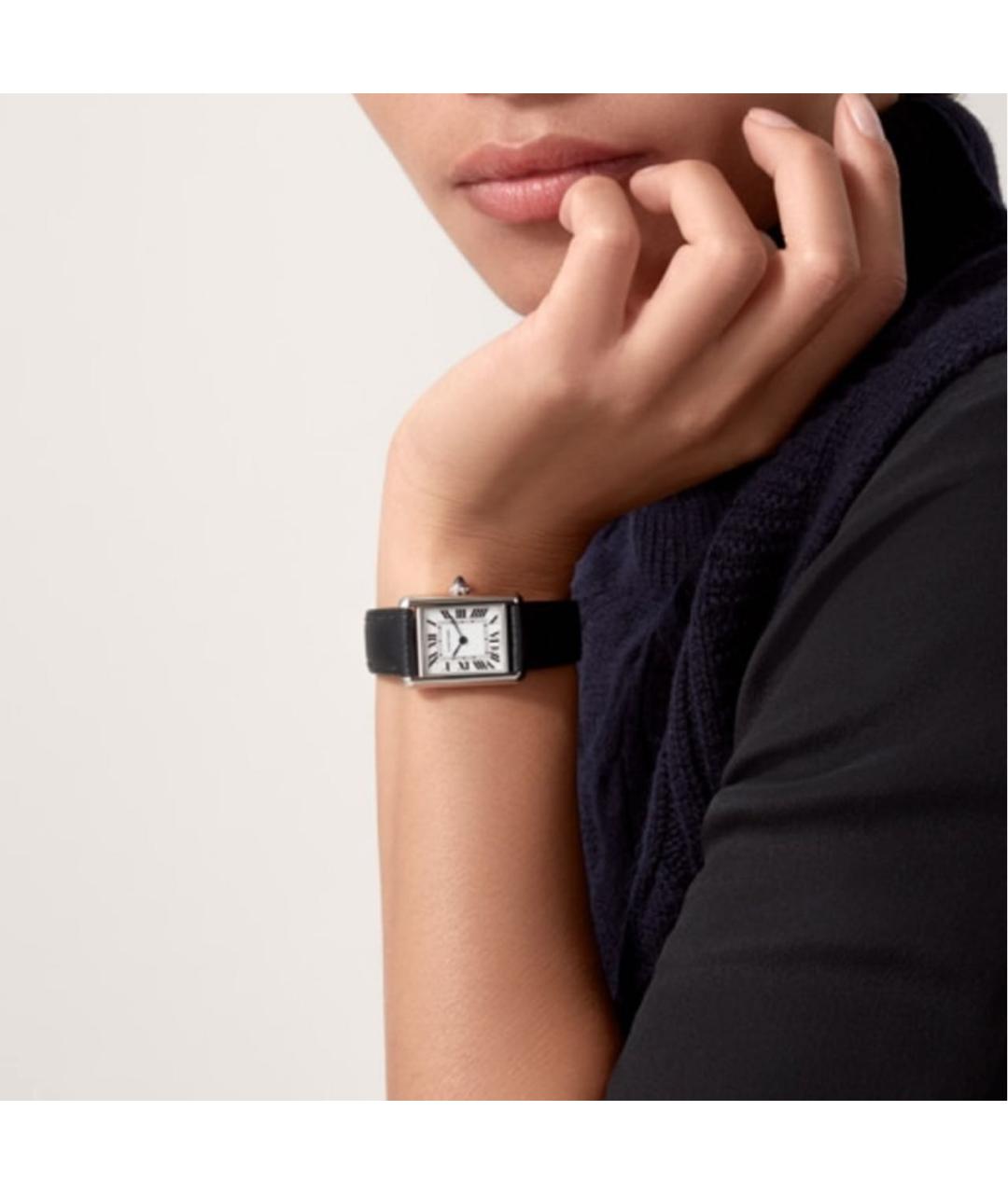 CARTIER Серебряные часы, фото 6