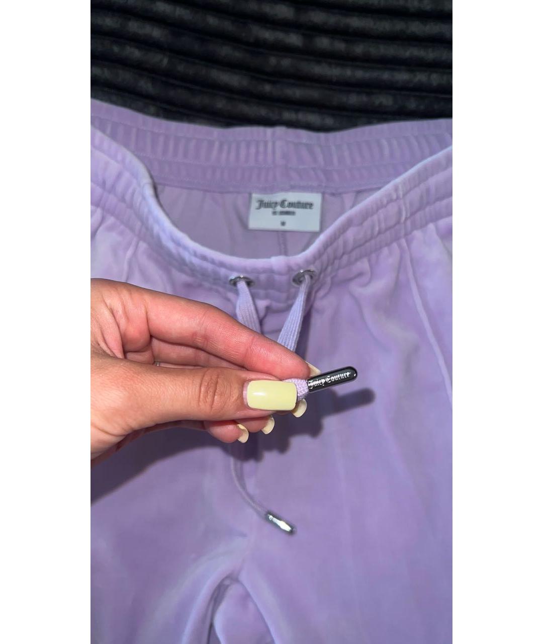 JUICY COUTURE Фиолетовый полиэстеровый спортивные костюмы, фото 6