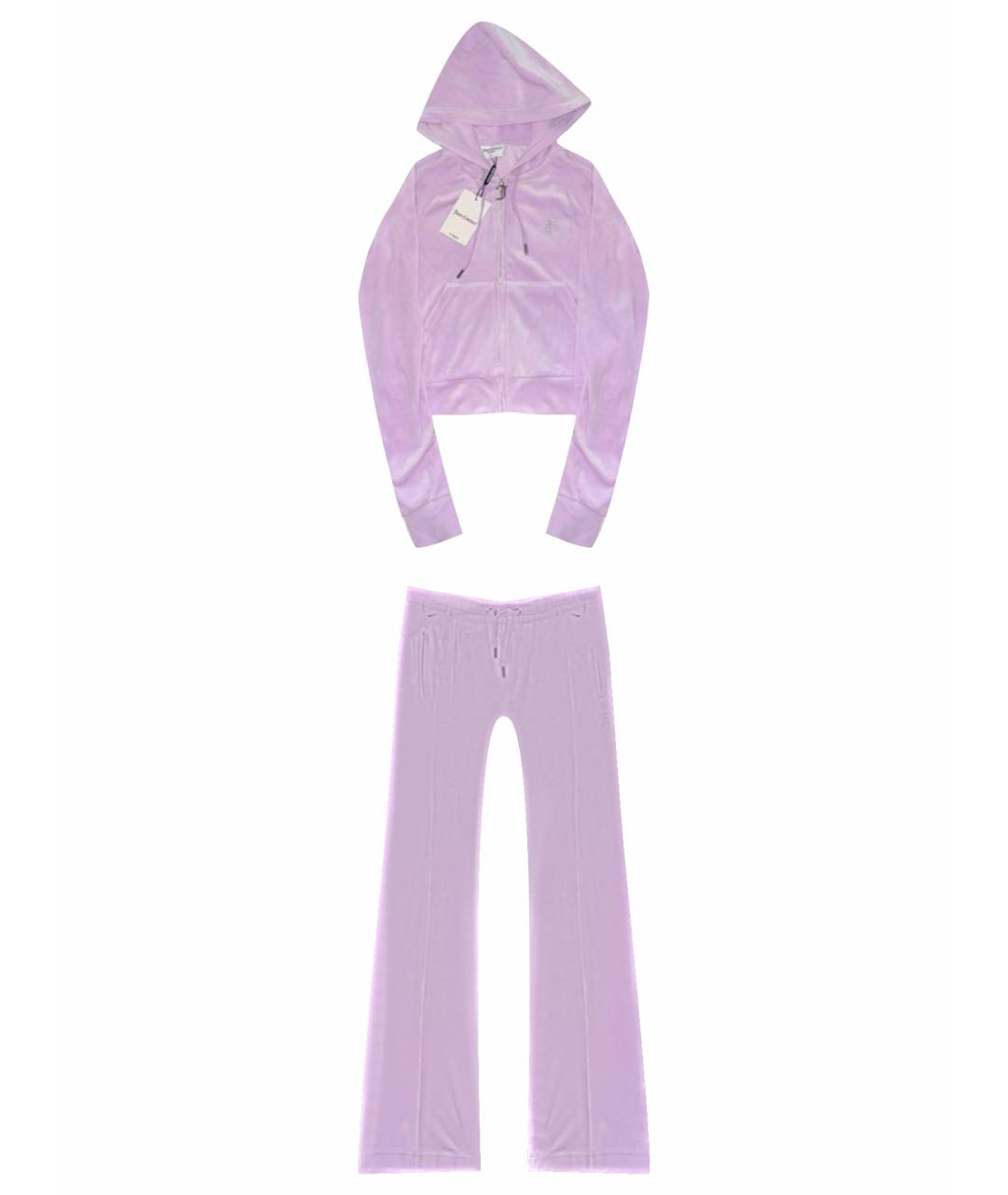 JUICY COUTURE Фиолетовый полиэстеровый спортивные костюмы, фото 1