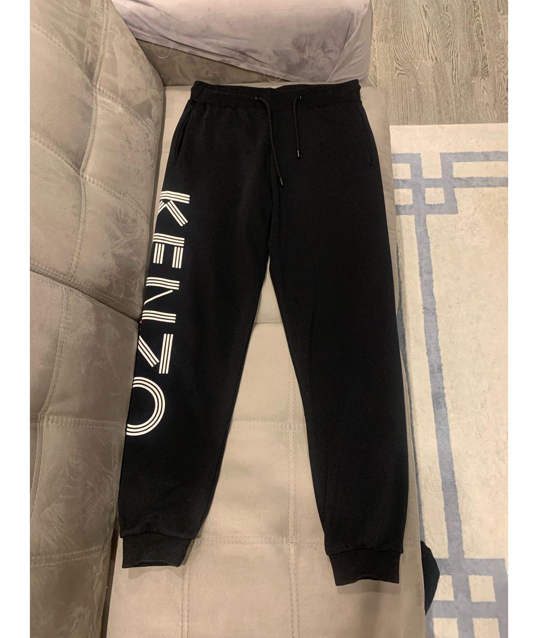 KENZO Черный хлопковый спортивные костюмы, фото 9
