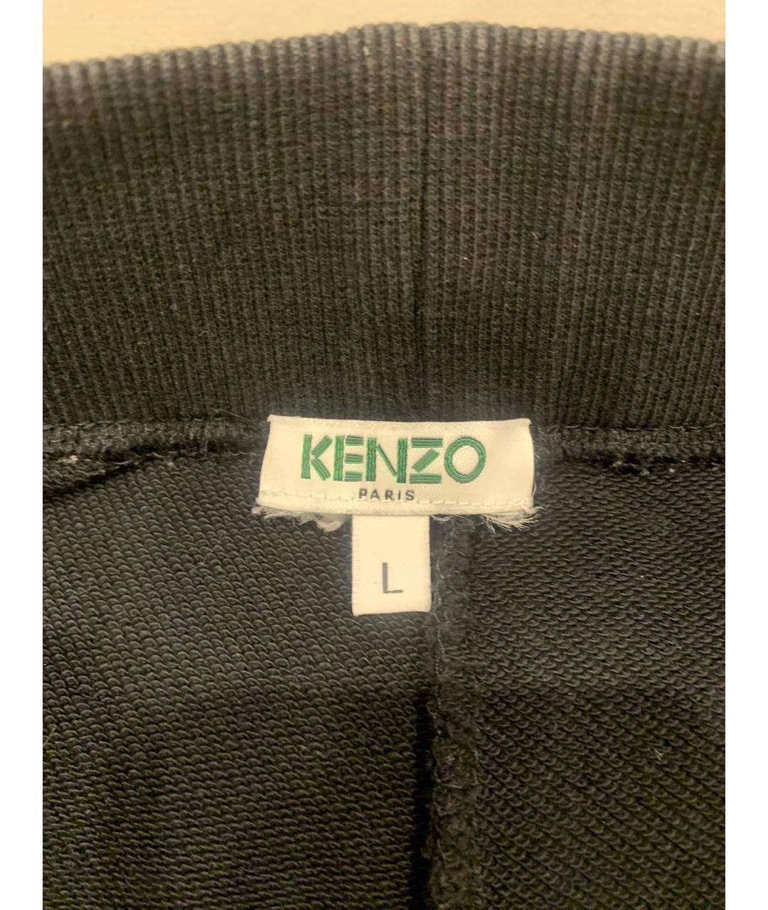 KENZO Черный хлопковый спортивные костюмы, фото 5