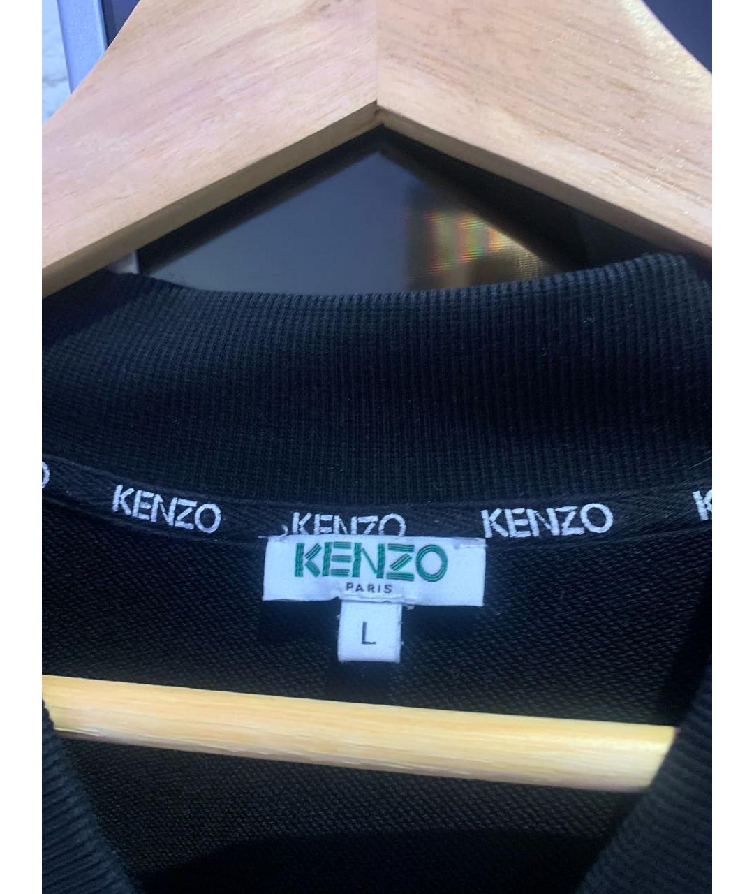 KENZO Черный хлопковый спортивные костюмы, фото 3
