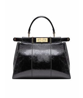 Сумка тоут FENDI Peekaboo Iconic Medium Leather Tote In Black