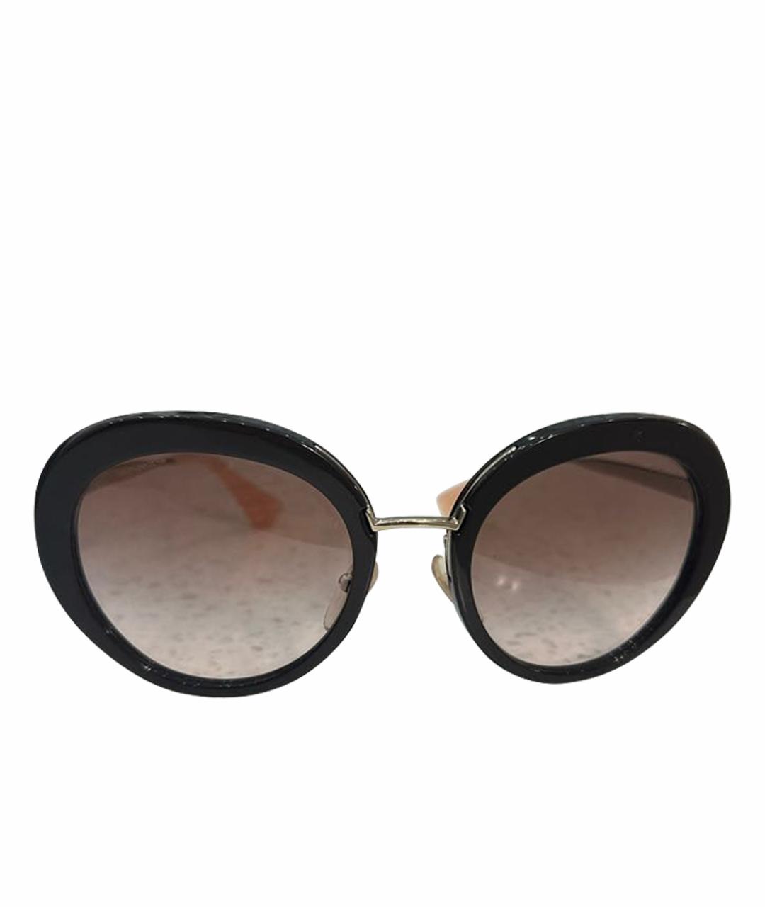 PRADA Черные солнцезащитные очки, фото 1