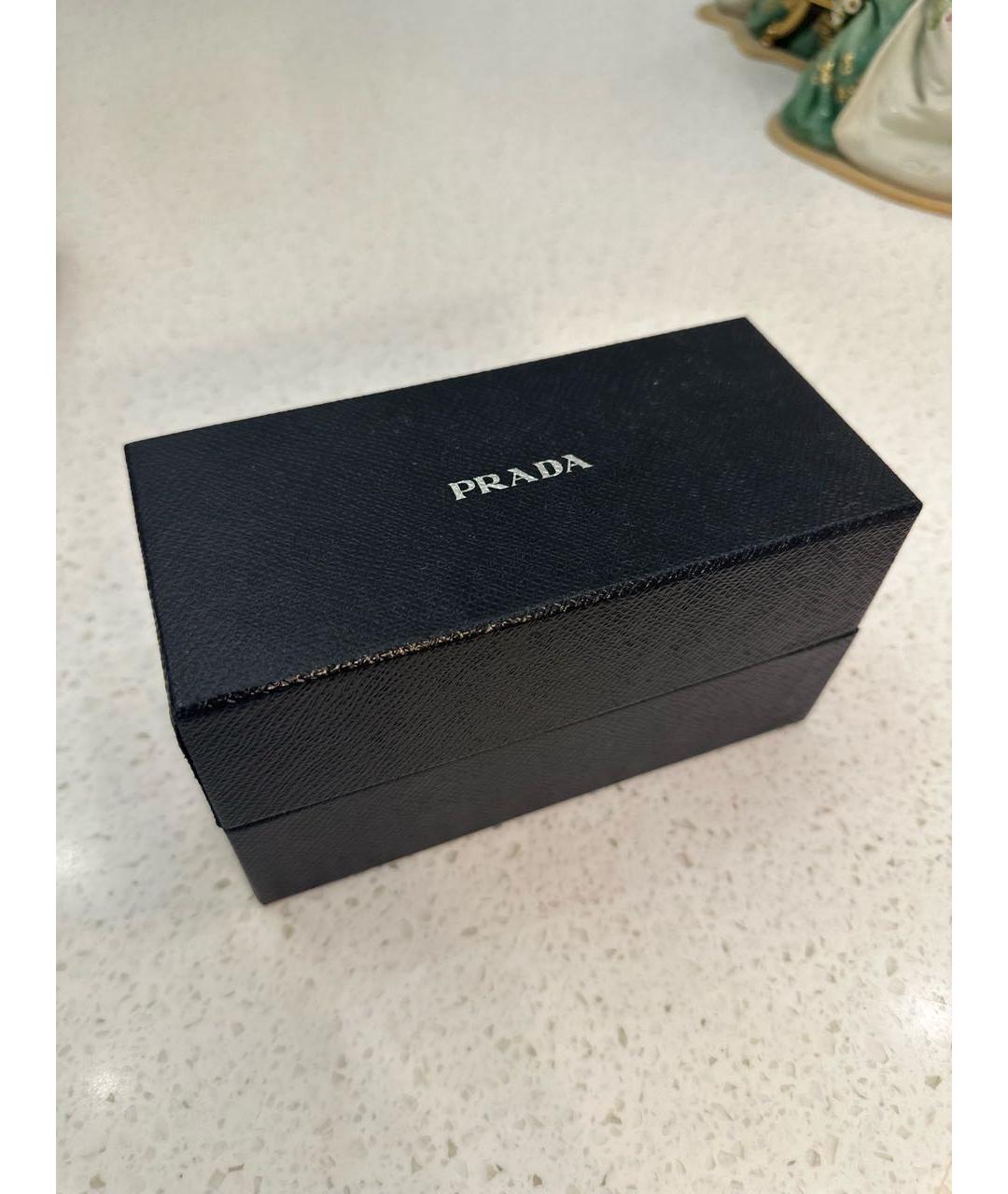 PRADA Черные солнцезащитные очки, фото 4