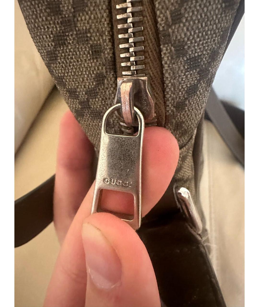 GUCCI Коричневая сумка на плечо, фото 4