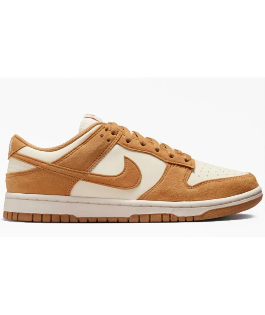 NIKE Коричневые кожаные кеды, фото 6