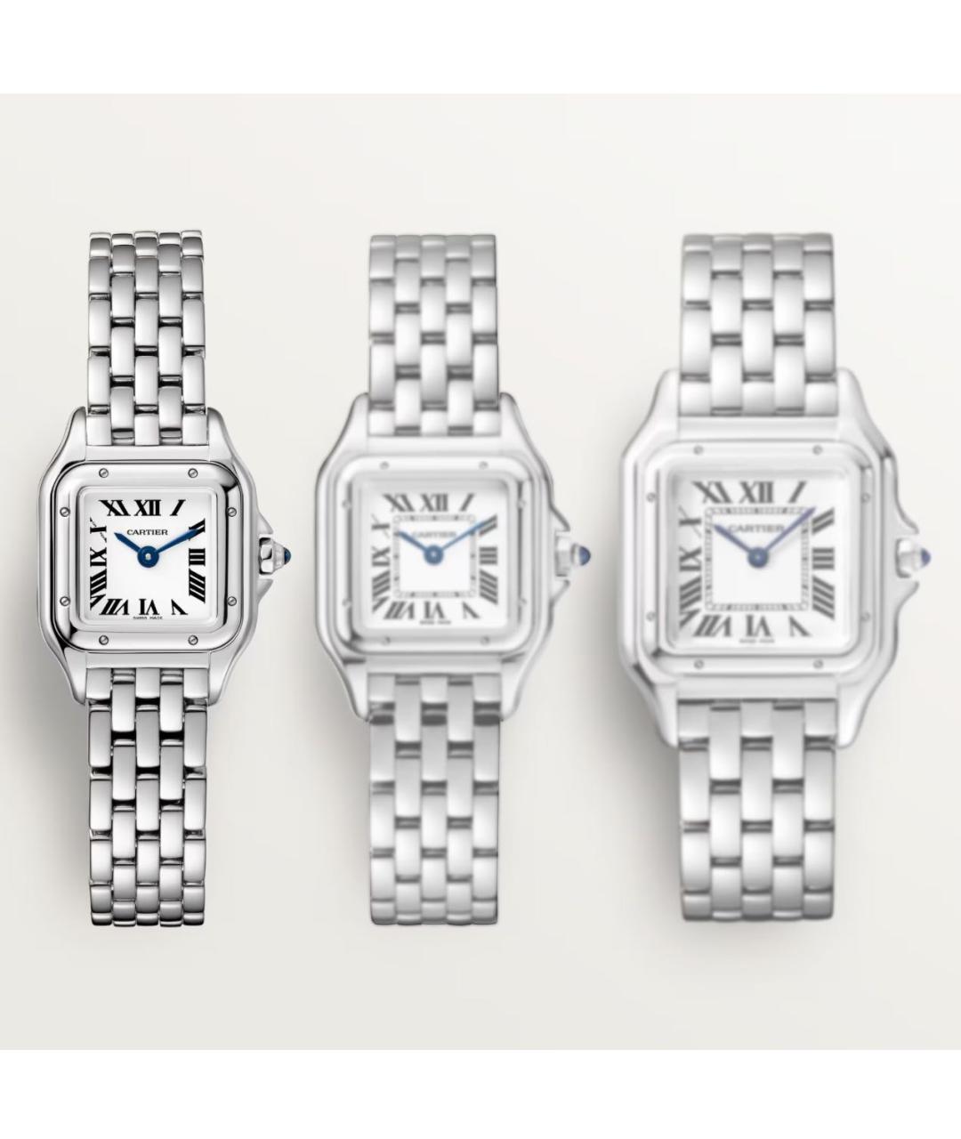 CARTIER Серебряные часы, фото 3