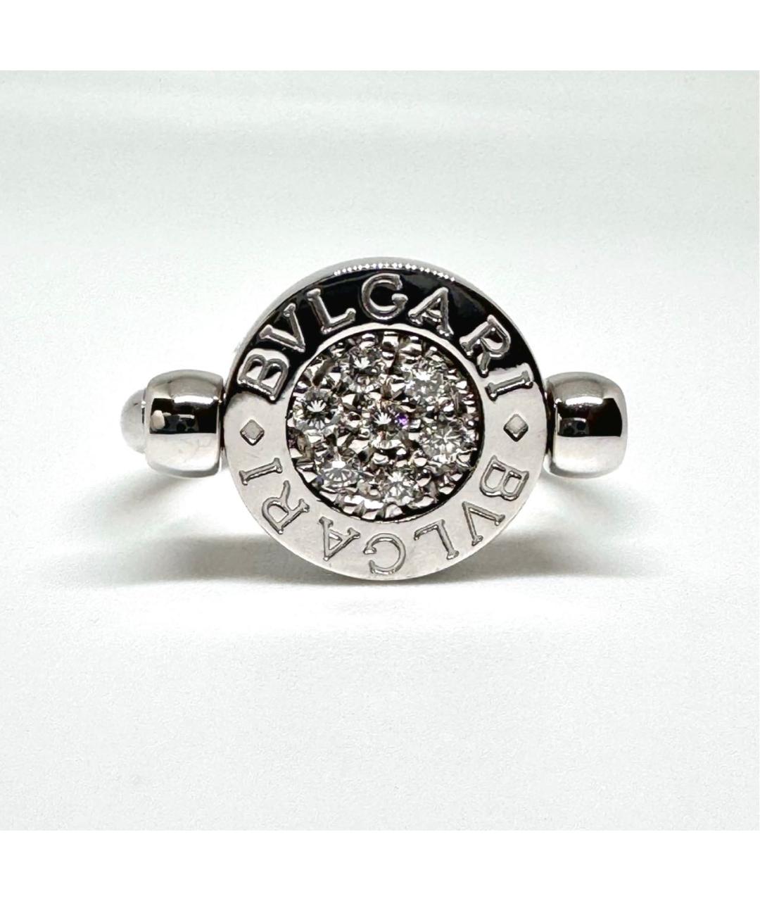 BVLGARI Белое кольцо из белого золота, фото 8