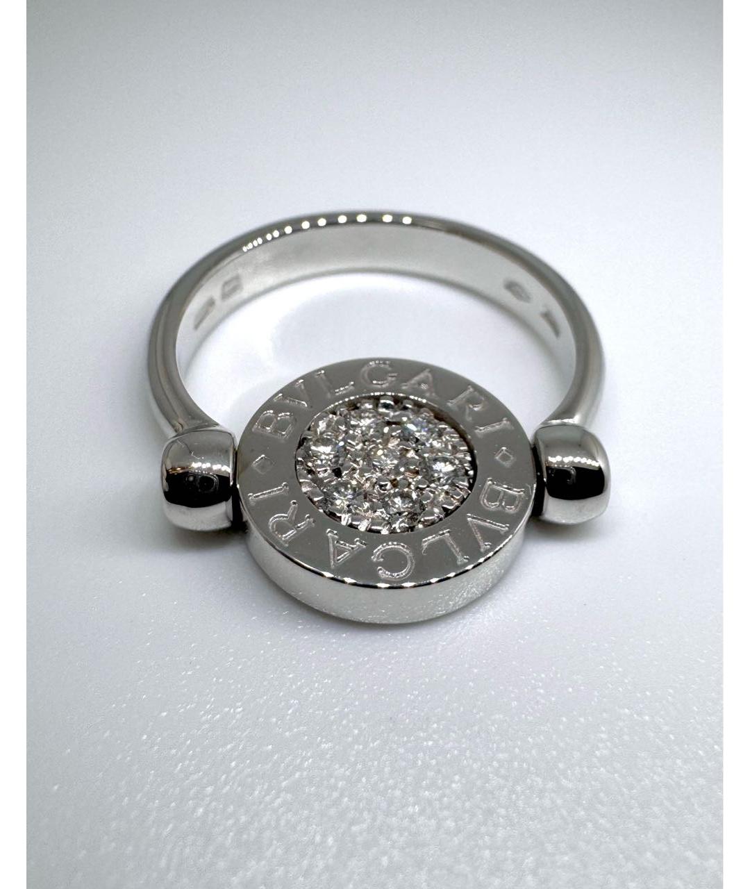 BVLGARI Белое кольцо из белого золота, фото 4