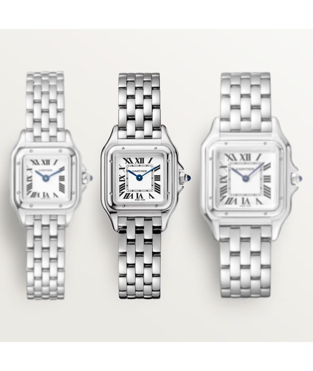 CARTIER Серебряные часы, фото 2