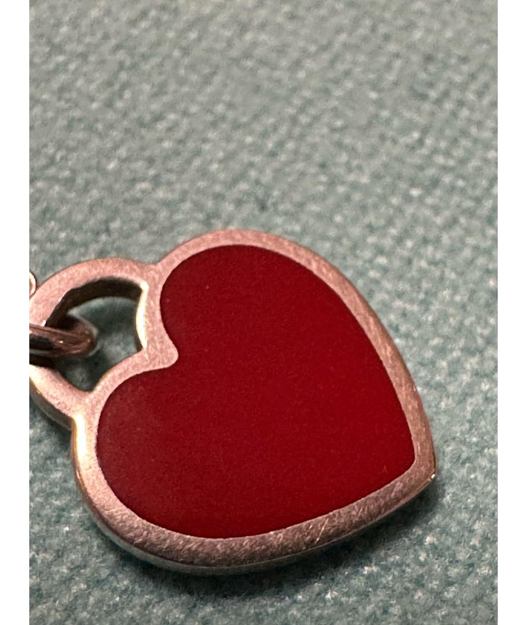 TIFFANY&CO Красное серебряное колье, фото 4