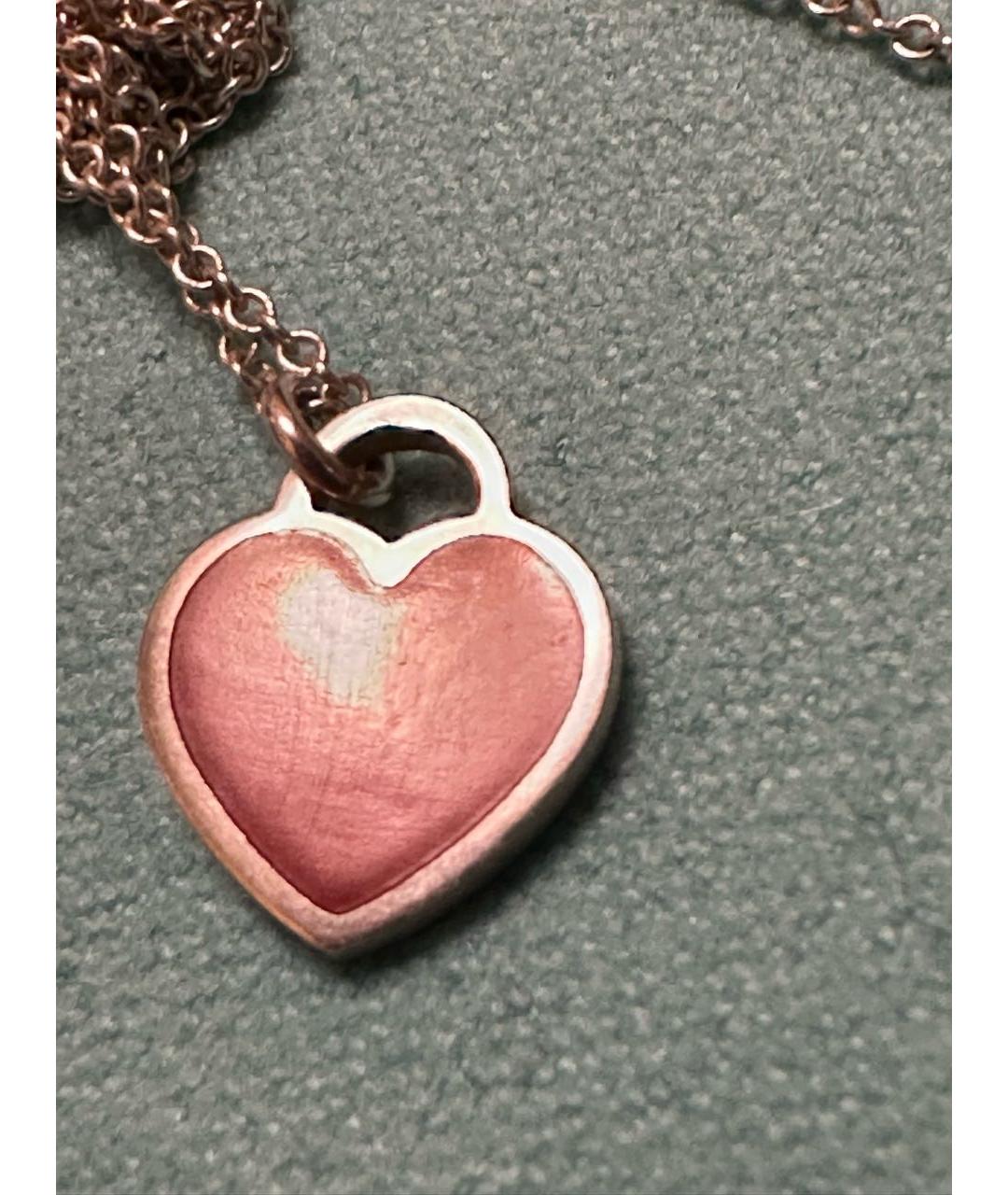 TIFFANY&CO Красное серебряное колье, фото 5