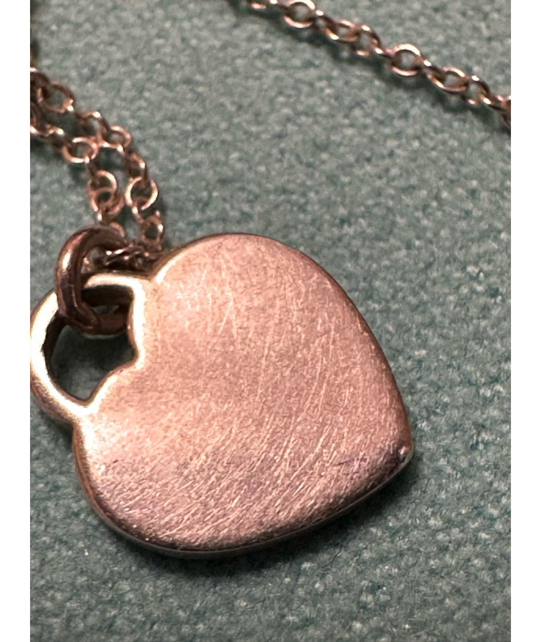 TIFFANY&CO Красное серебряное колье, фото 6
