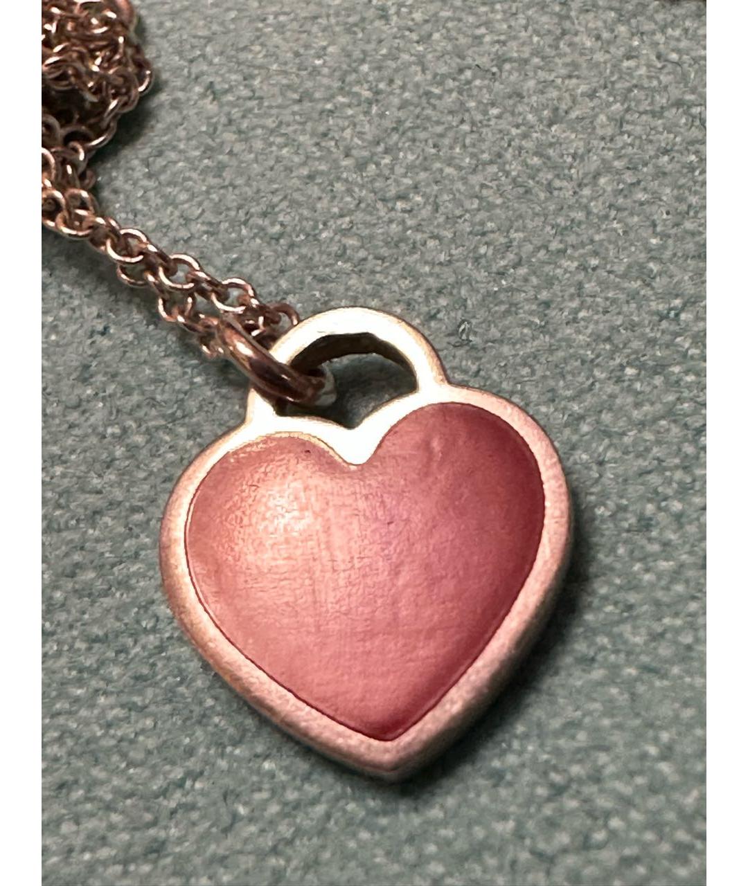 TIFFANY&CO Красное серебряное колье, фото 3
