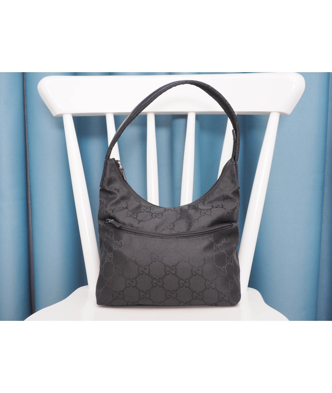 GUCCI Серая сумка с короткими ручками, фото 10