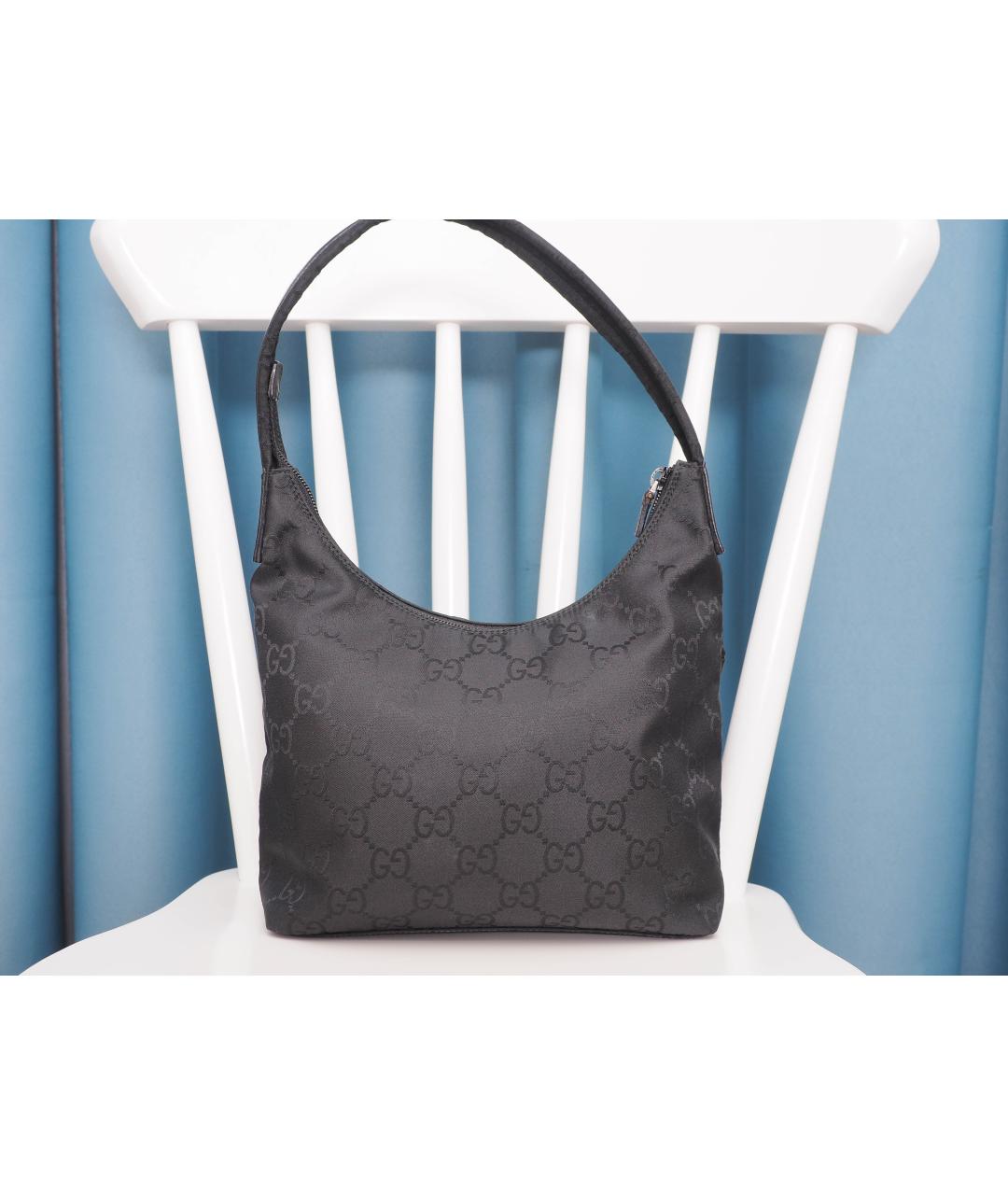 GUCCI Серая сумка с короткими ручками, фото 2