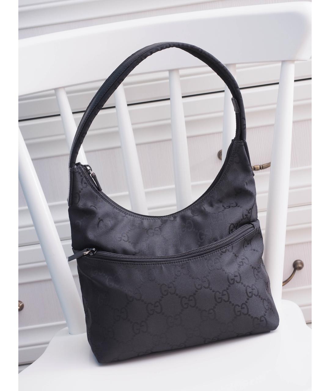 GUCCI Серая сумка с короткими ручками, фото 9