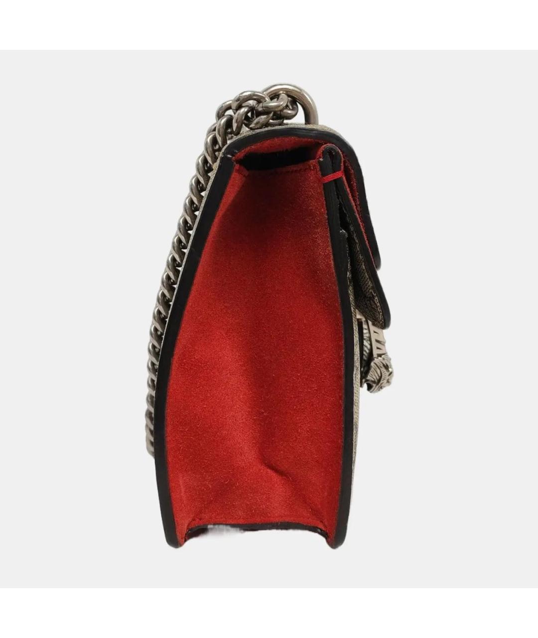 GUCCI Красная сумка через плечо, фото 3