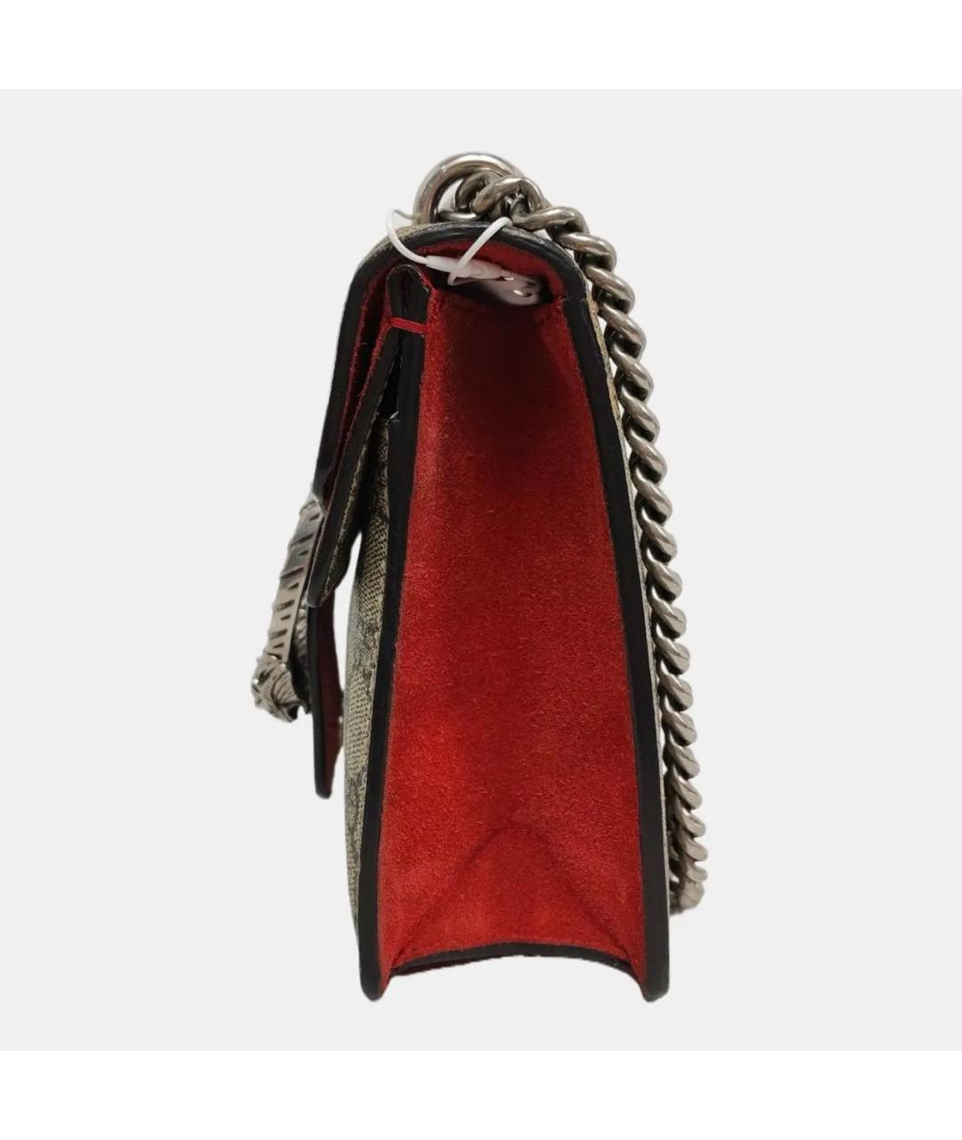 GUCCI Красная сумка через плечо, фото 2