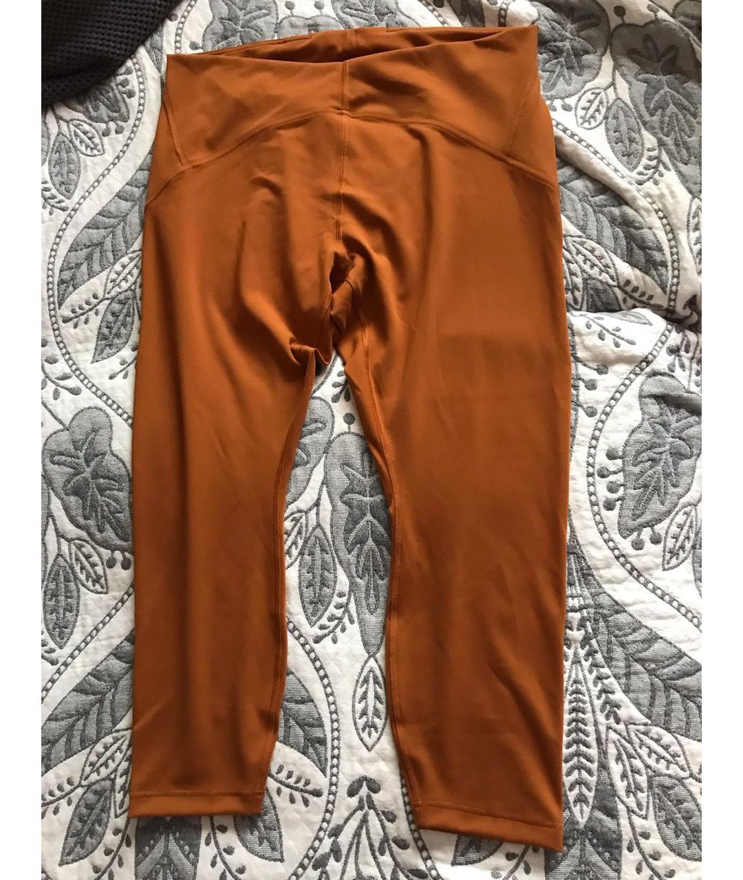 Lululemon Горчичные спортивные брюки и шорты, фото 9