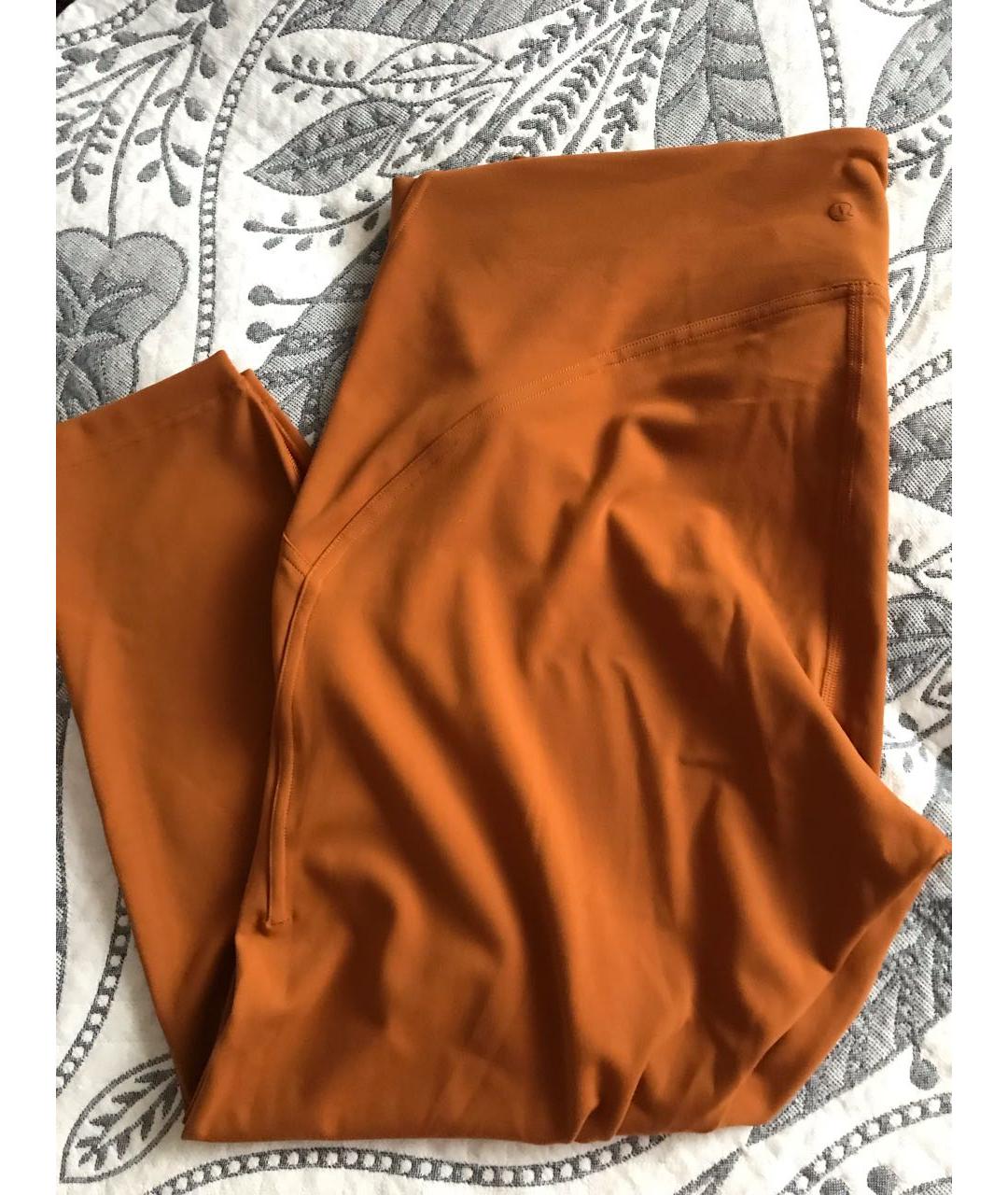 Lululemon Горчичные спортивные брюки и шорты, фото 3