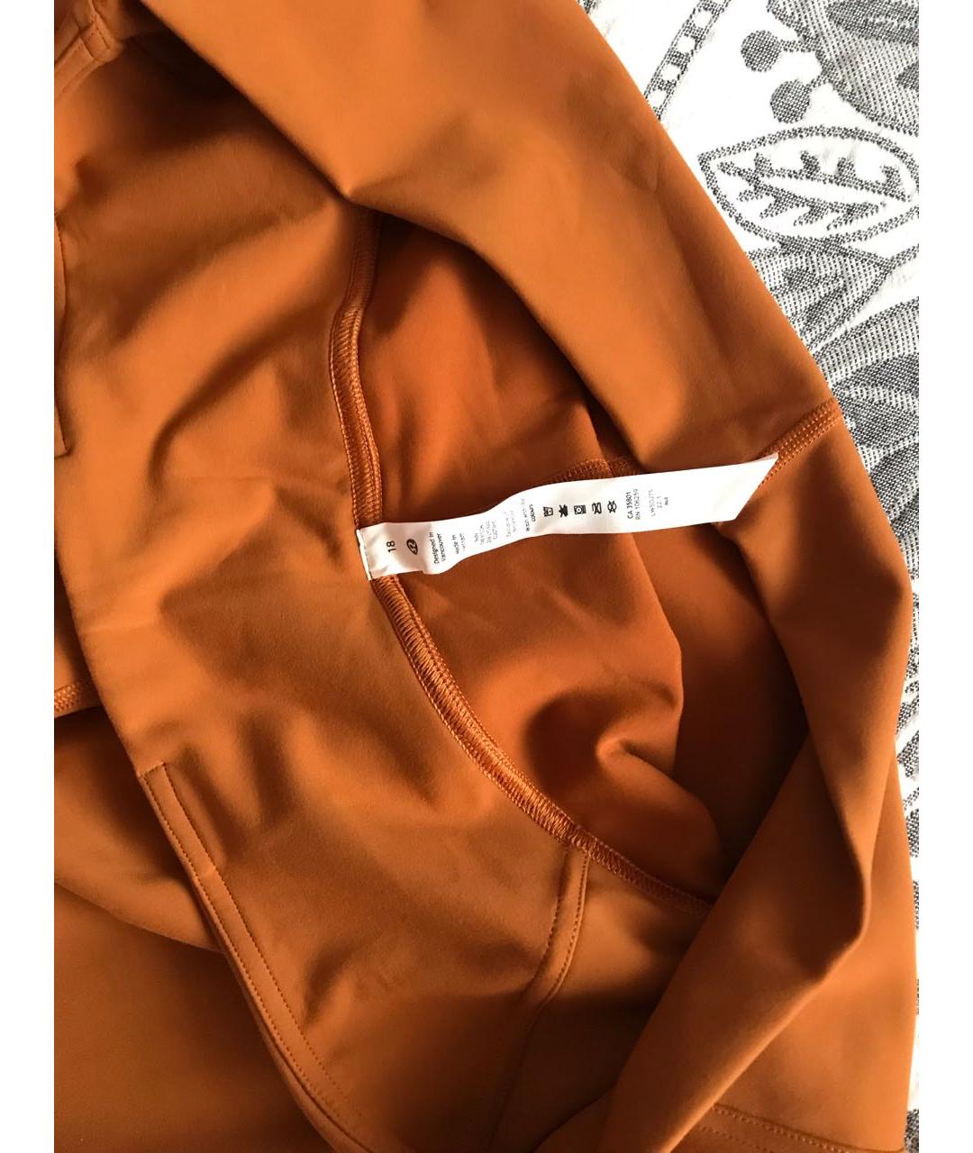 Lululemon Горчичные спортивные брюки и шорты, фото 4