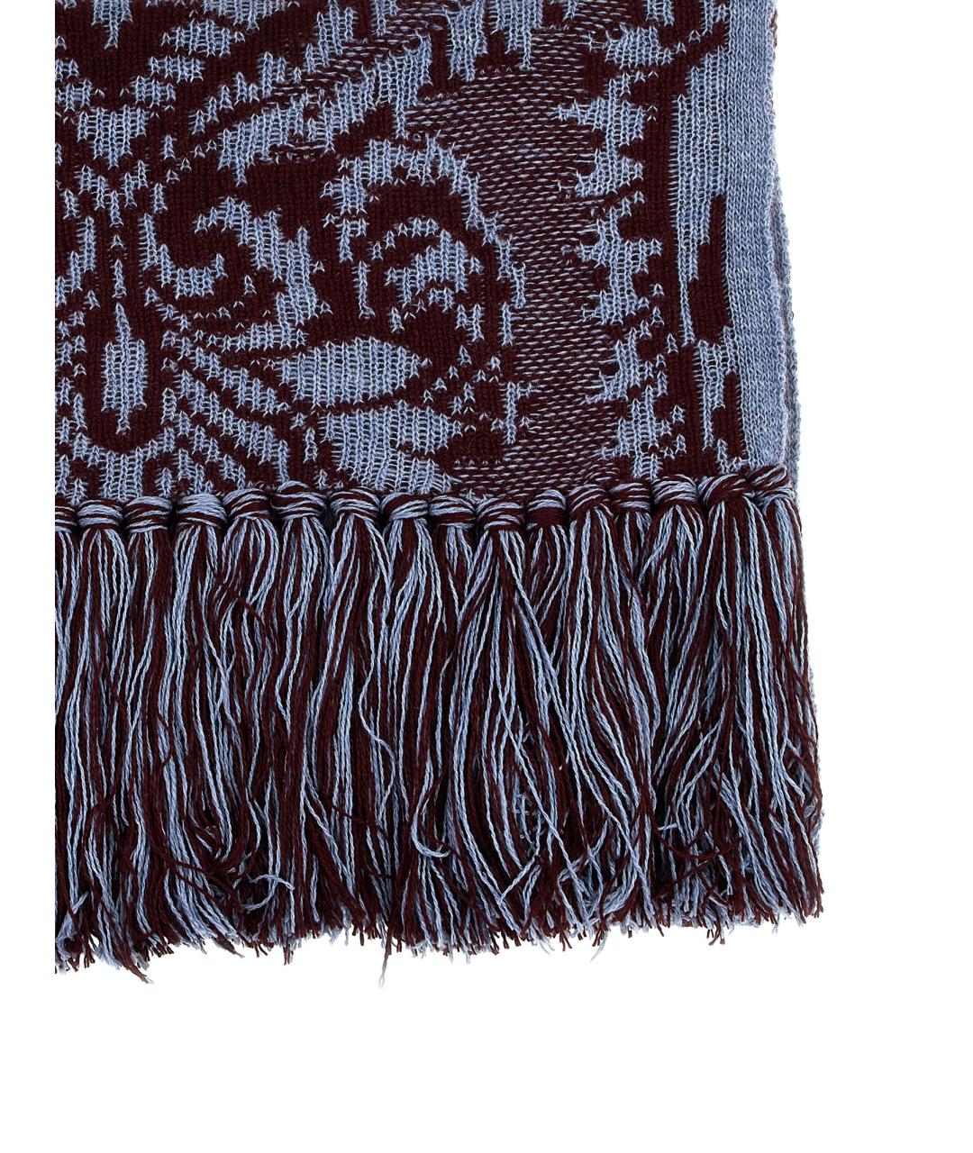 ETRO Мульти шерстяной шарф, фото 3