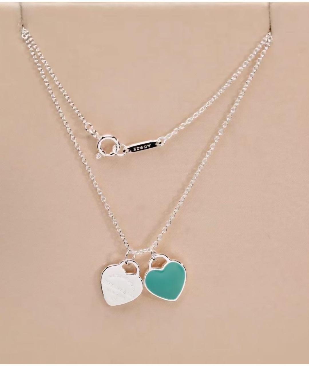 TIFFANY&CO Серебряное серебряное колье, фото 3