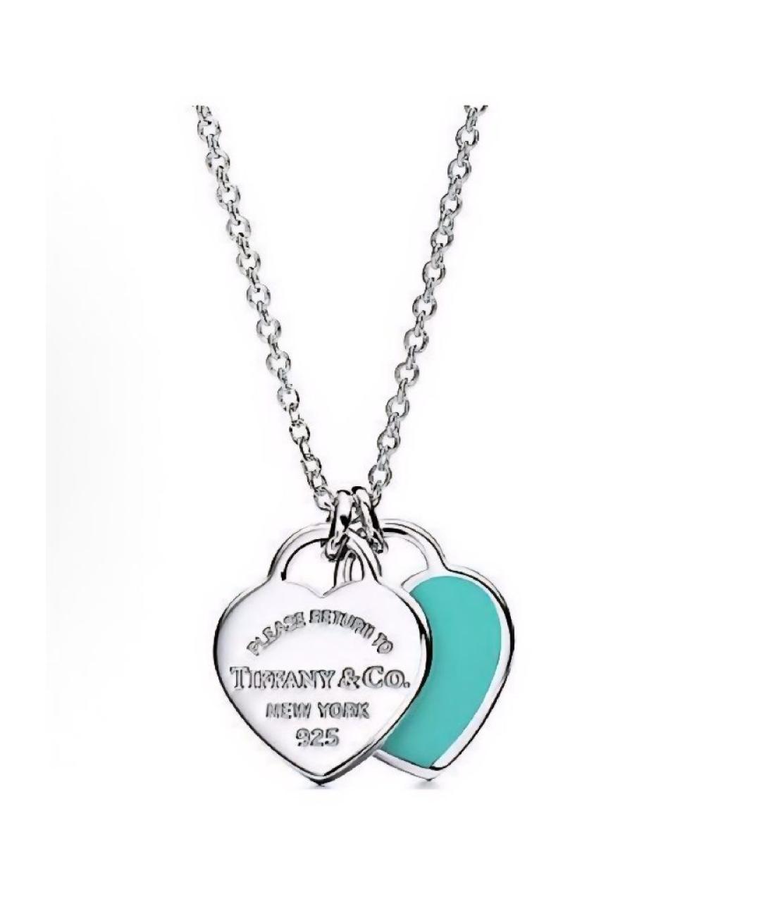 TIFFANY&CO Серебряное серебряное колье, фото 5