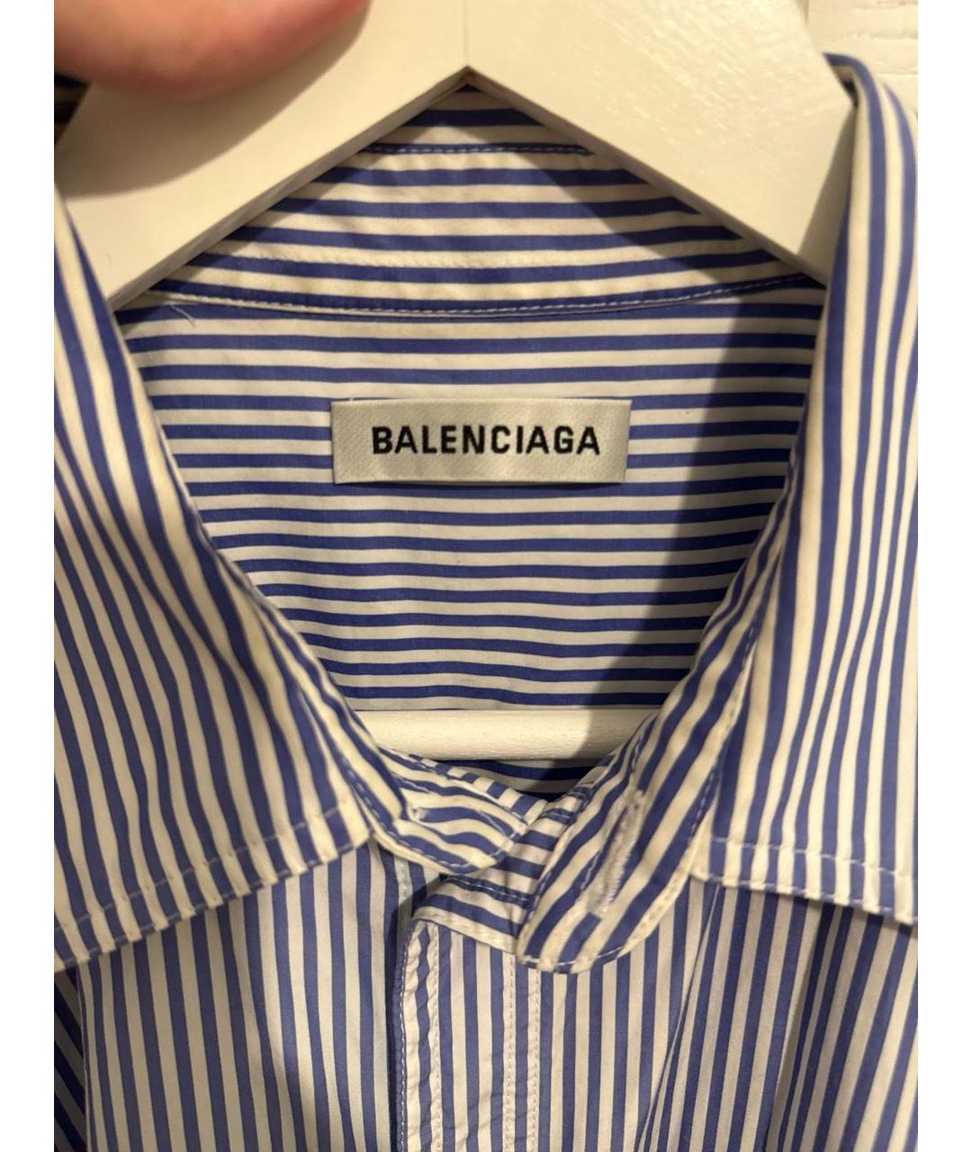 BALENCIAGA Мульти хлопковое повседневное платье, фото 5