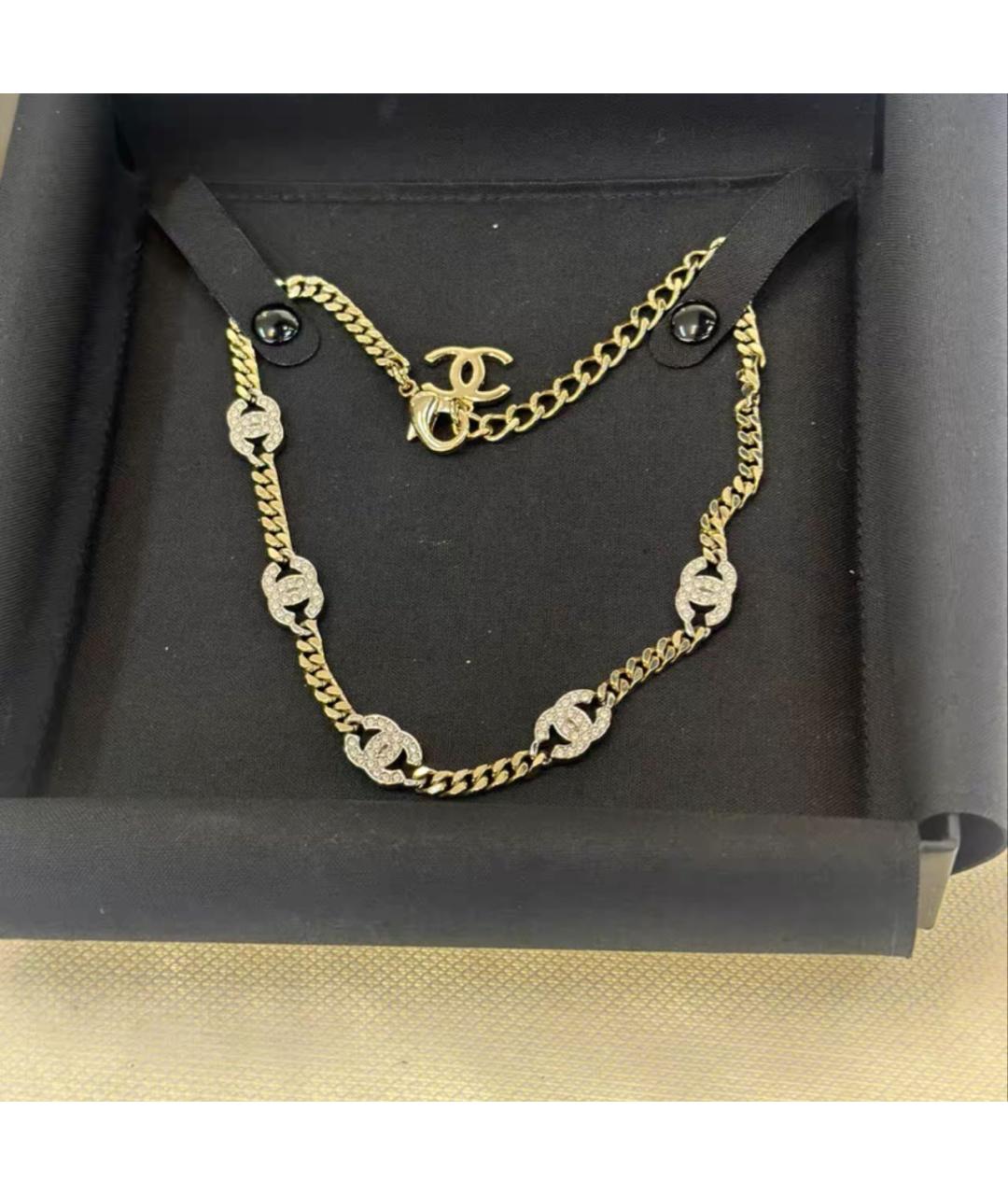 CHANEL Золотой чокер, фото 7
