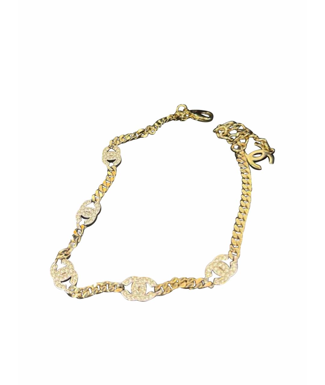 CHANEL Золотой чокер, фото 1