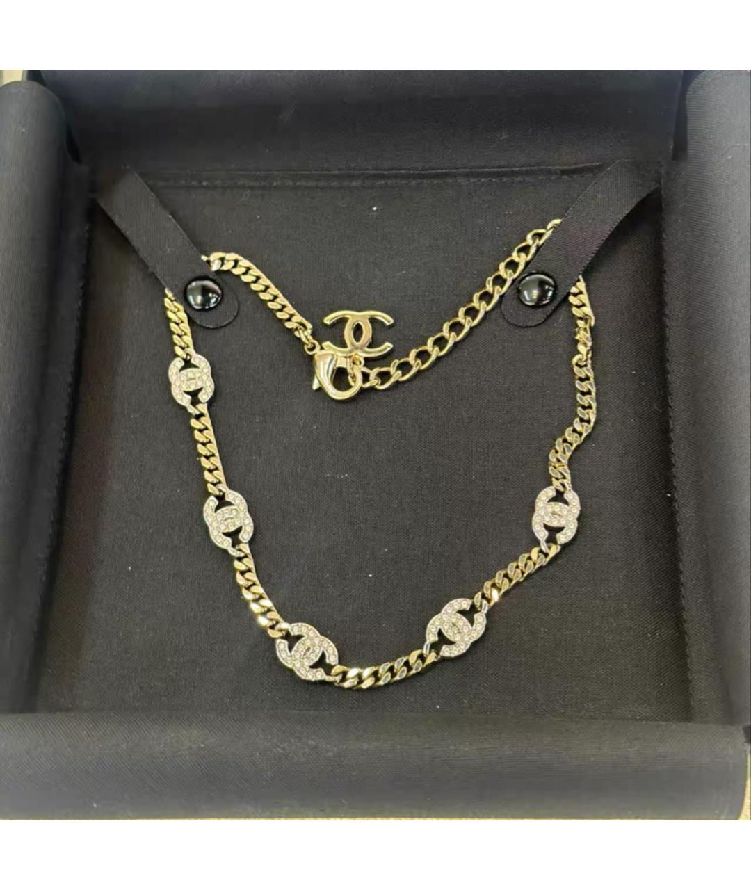 CHANEL Золотой чокер, фото 4