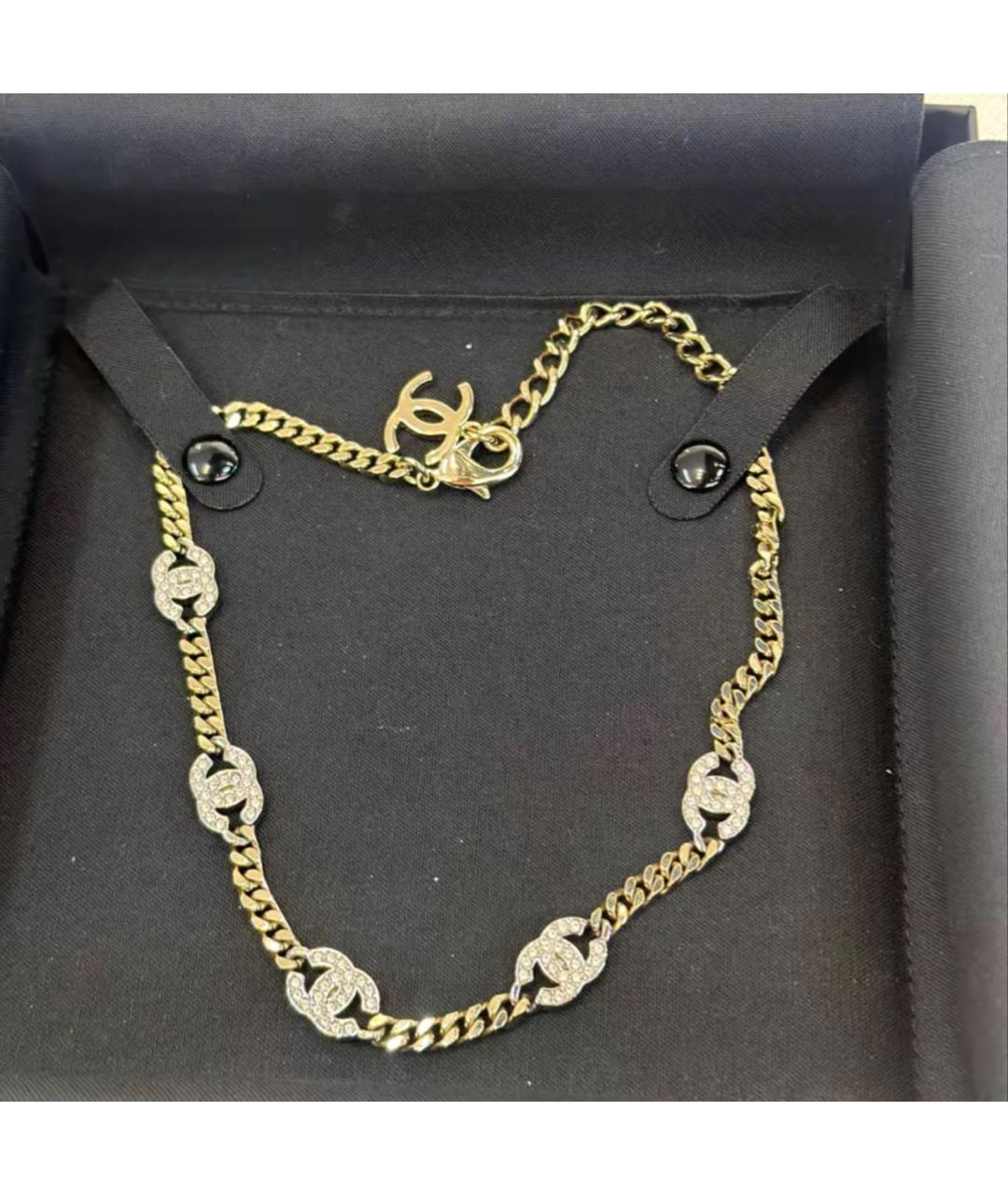 CHANEL Золотой чокер, фото 2