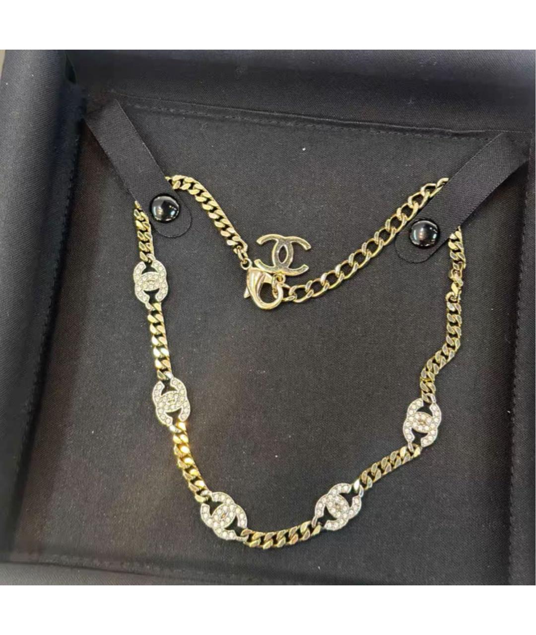 CHANEL Золотой чокер, фото 6