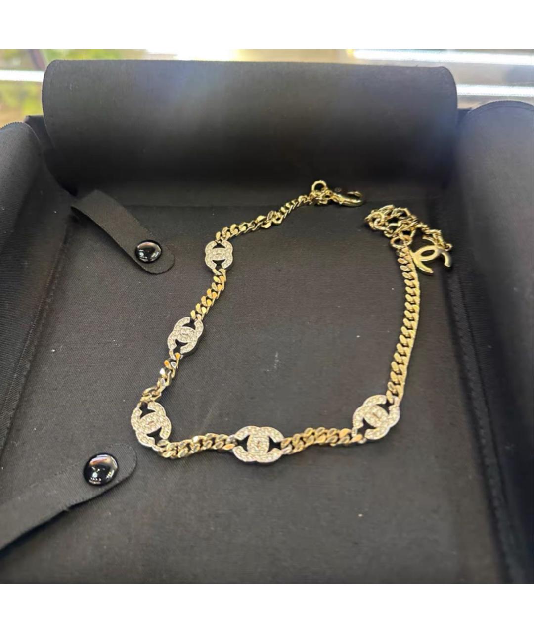 CHANEL Золотой чокер, фото 8