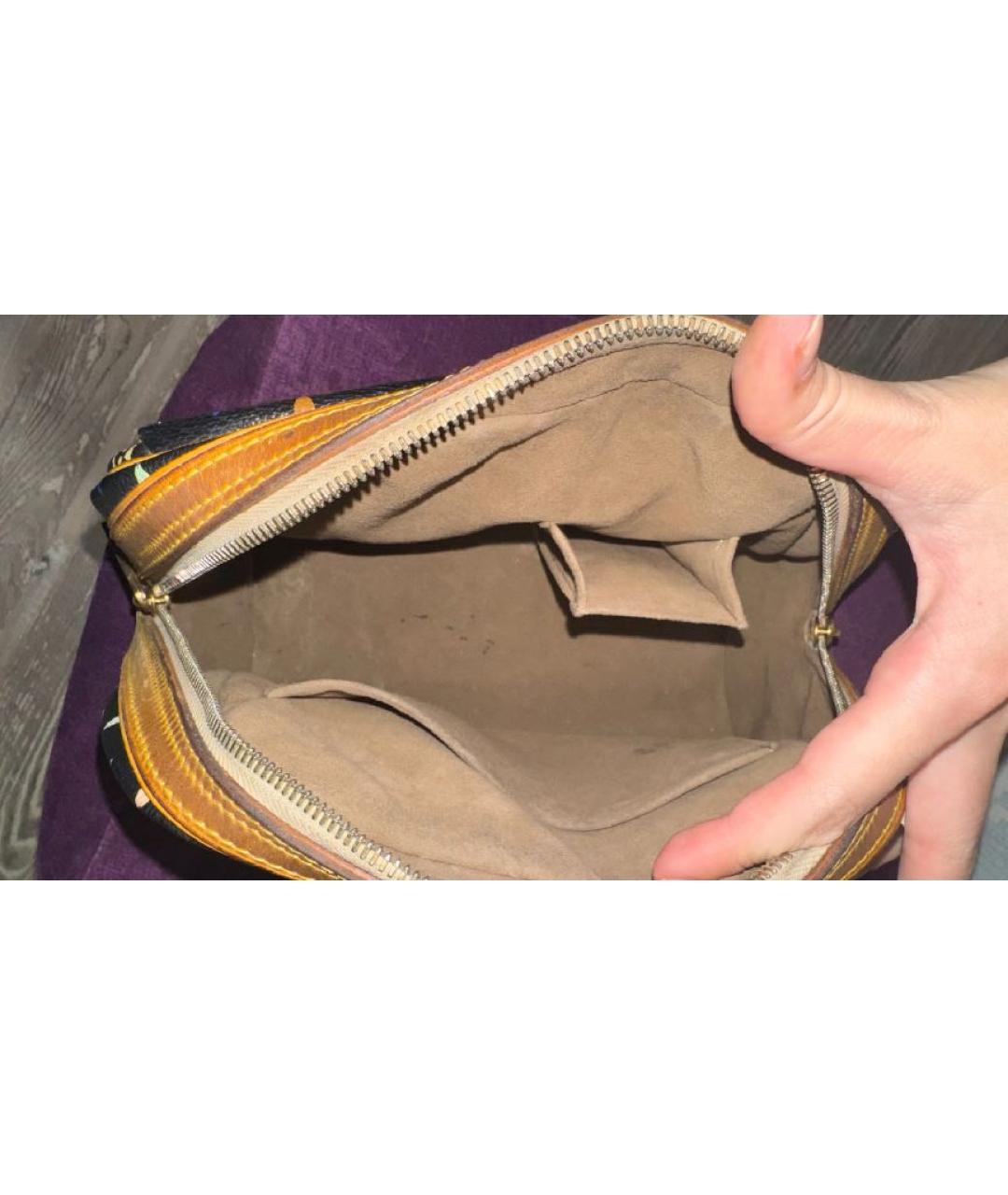 LOUIS VUITTON Мульти кожаная сумка с короткими ручками, фото 4
