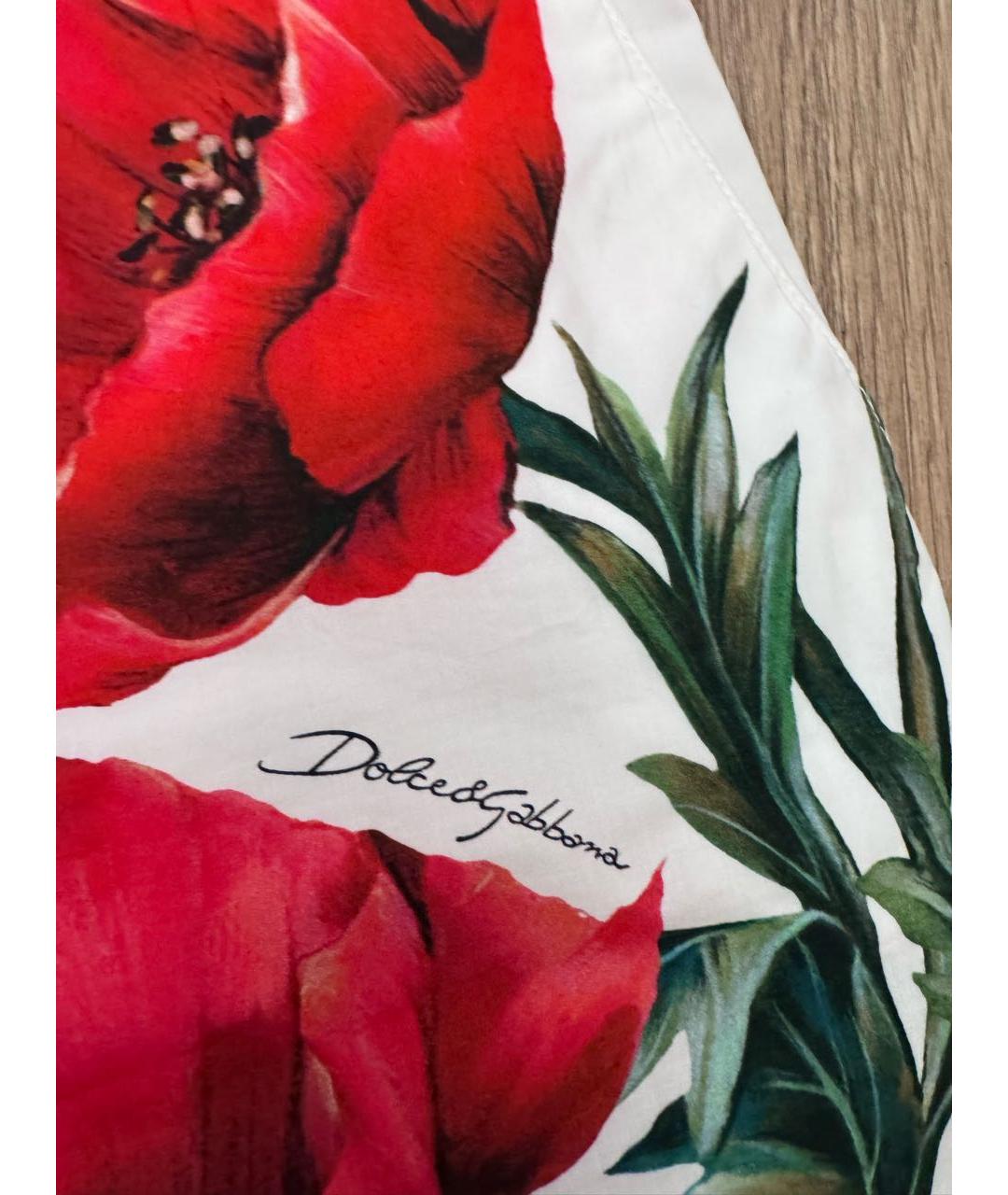 DOLCE&GABBANA Мульти хлопковый костюм с брюками, фото 8