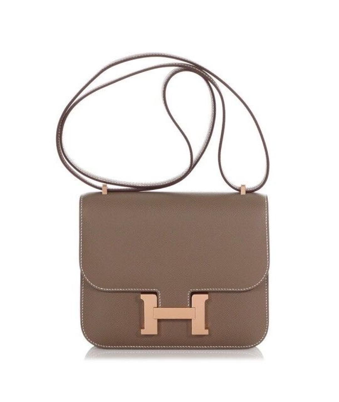HERMES Кожаная сумка через плечо, фото 1