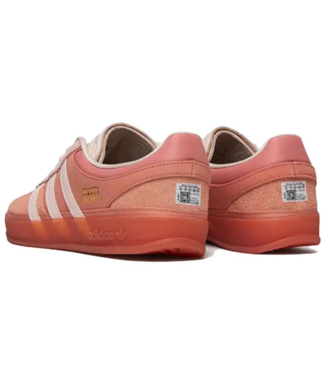 ADIDAS Красные замшевые кеды, фото 3