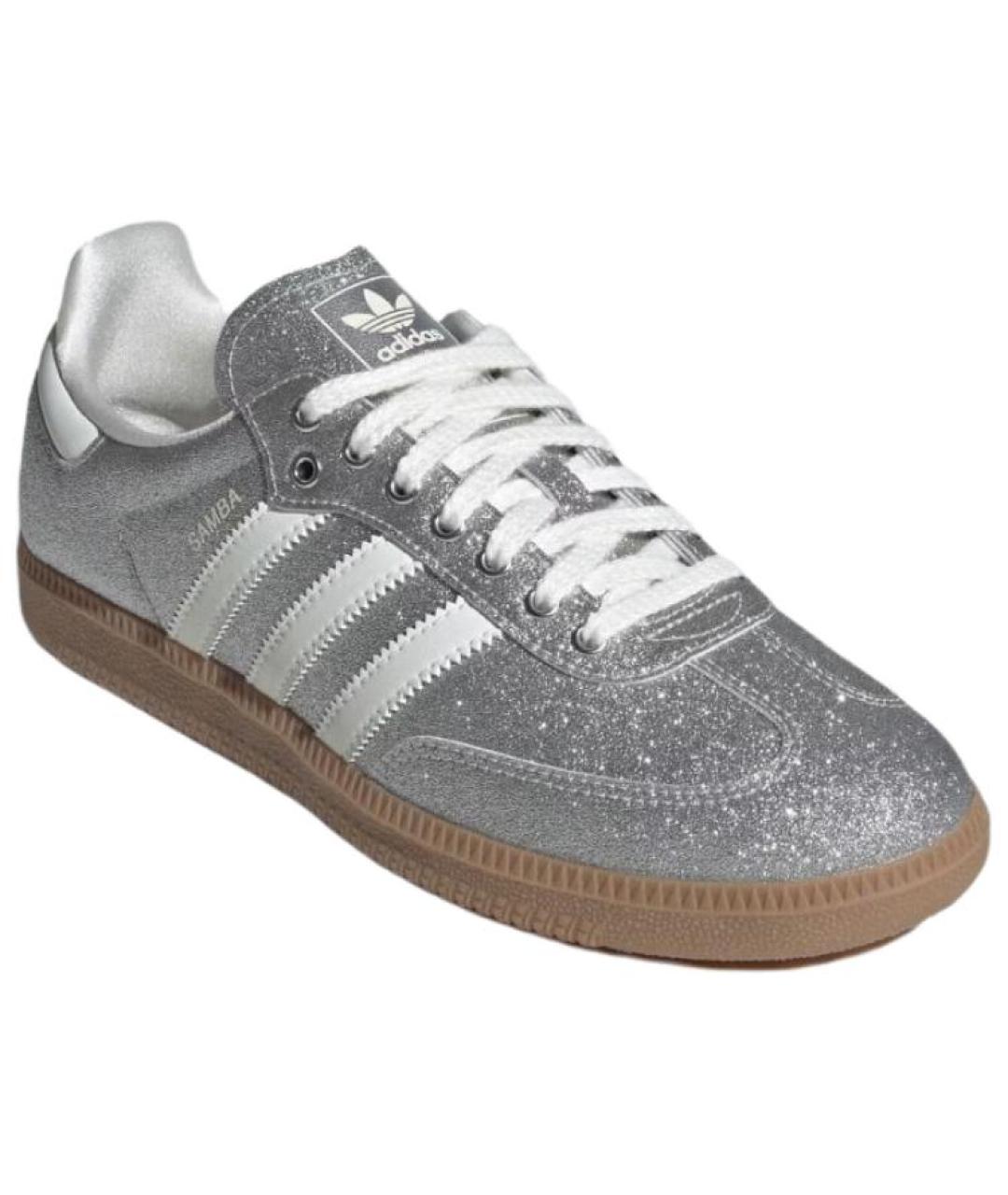 ADIDAS Серебряные кеды, фото 3