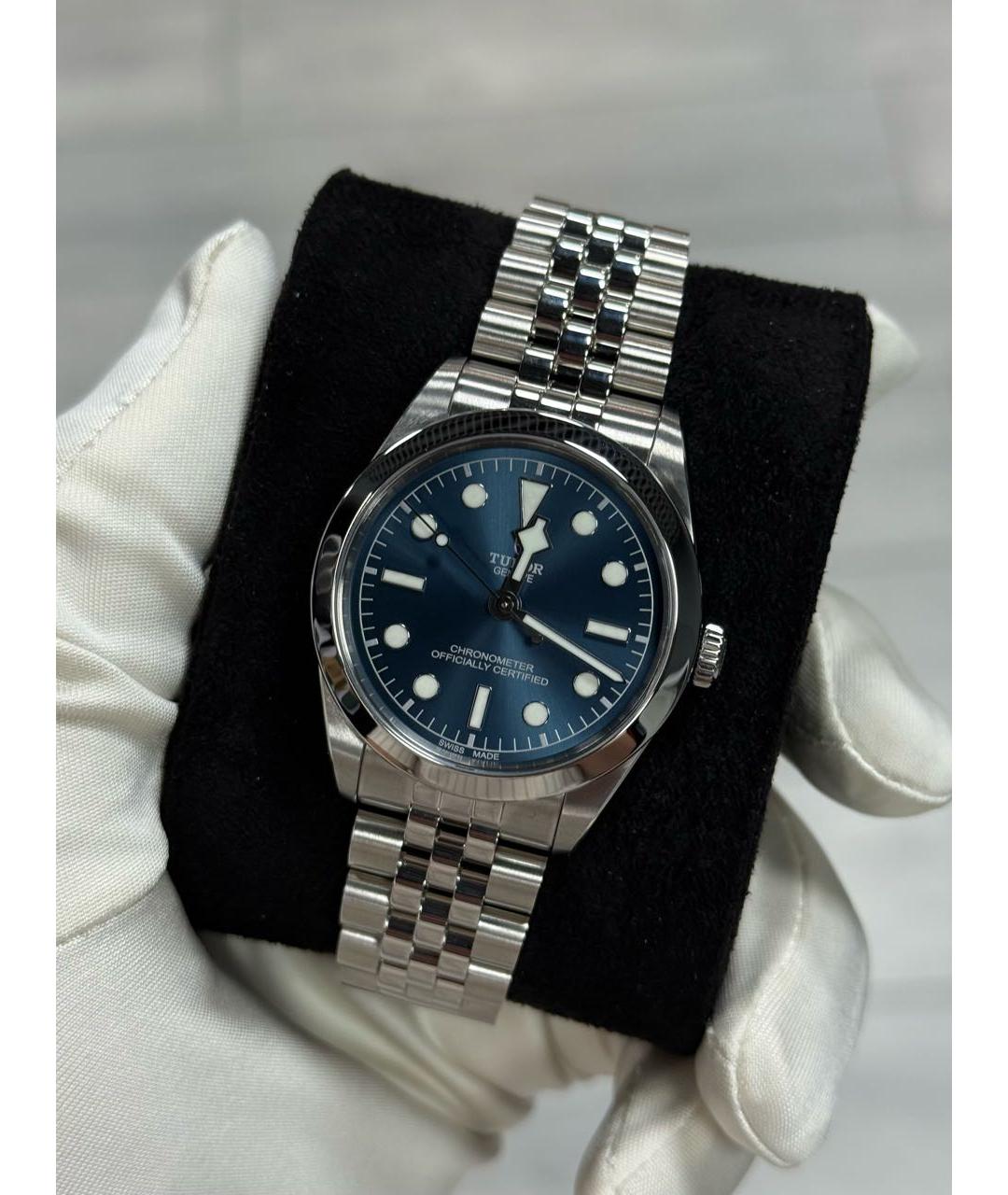 TUDOR Синие стальные часы, фото 2