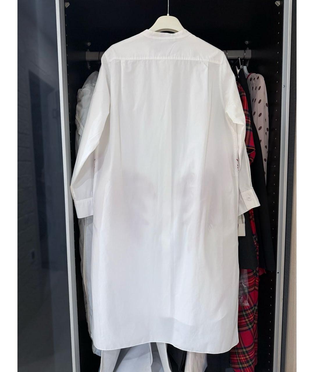 STELLA MCCARTNEY Белое хлопковое повседневное платье, фото 4