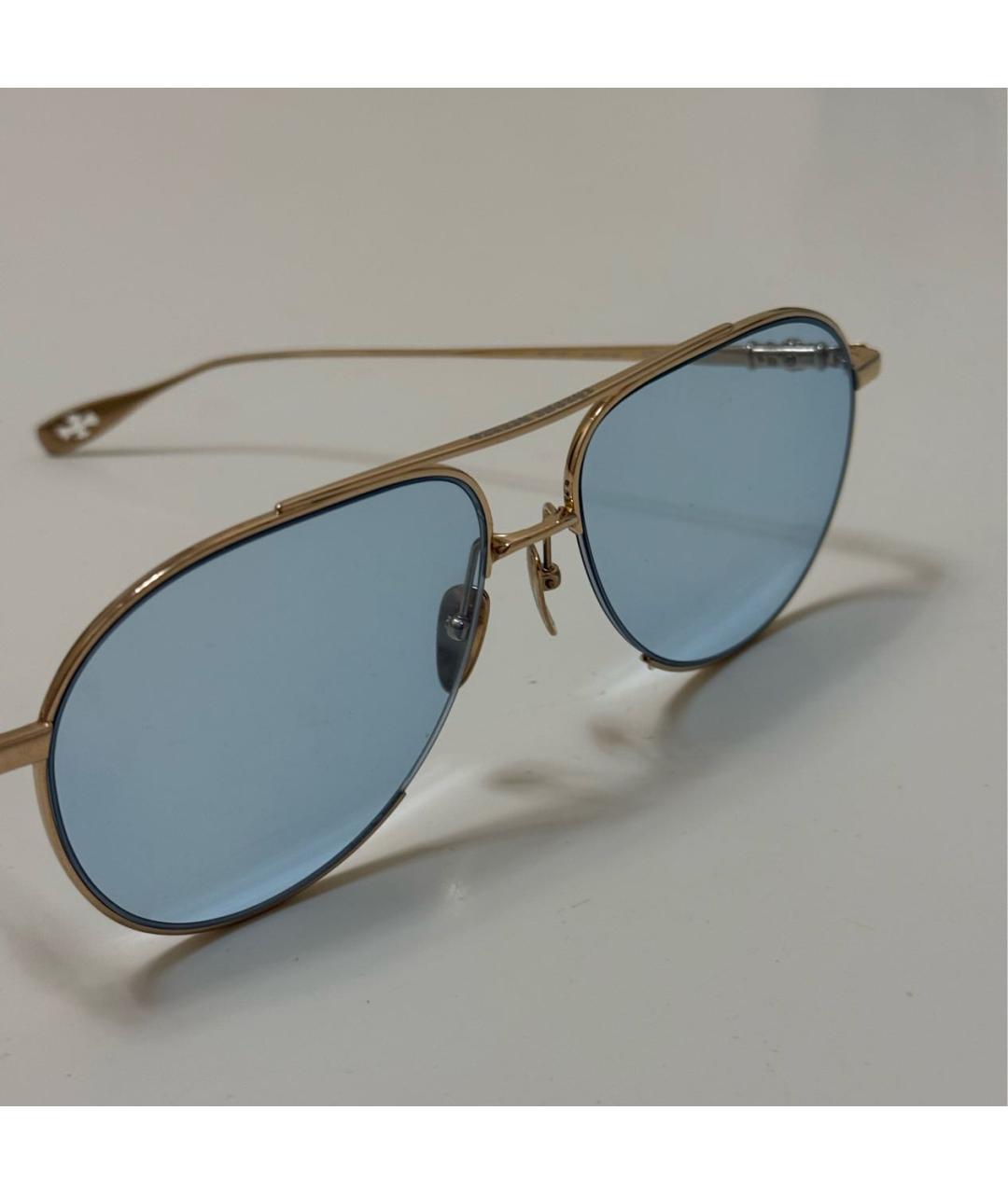 CHROME HEARTS Голубые металлические солнцезащитные очки, фото 2